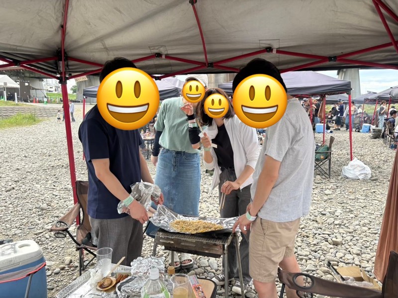 FUNバド🏸　　BBQ🍖