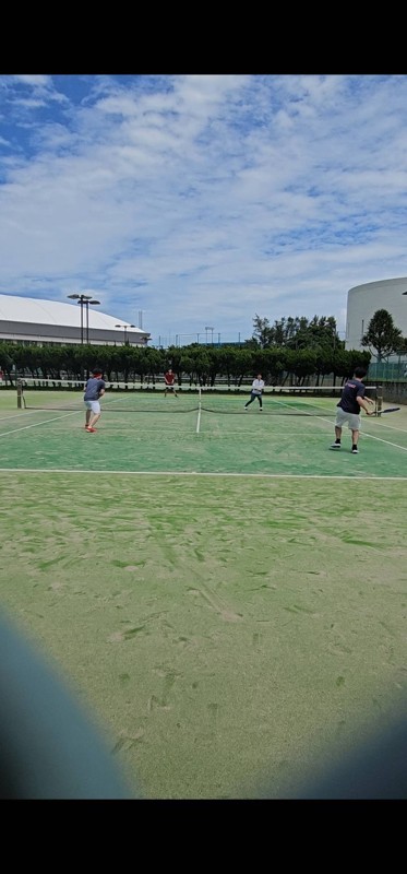 一緒にダブルスしましょう！