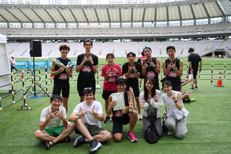 有志でリレマラ🥇獲得!