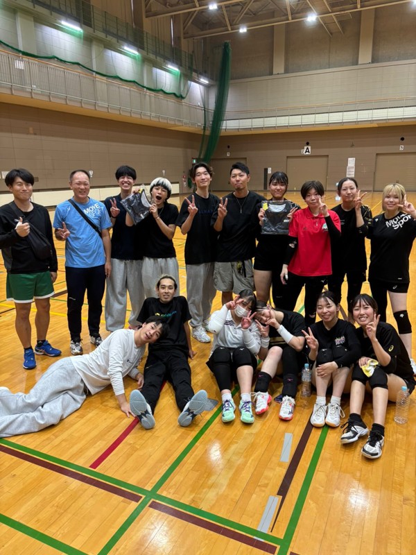 男女仲が良いチームです!