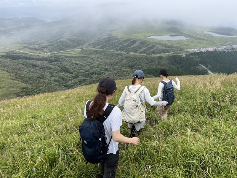 阿蘇観光🐄杵島岳登山⛰️