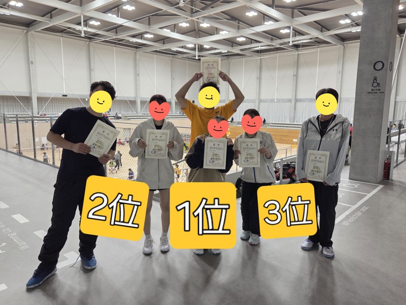 釜石ミックス・3部1・2・3位