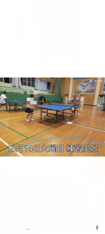 10月14日 練習風景