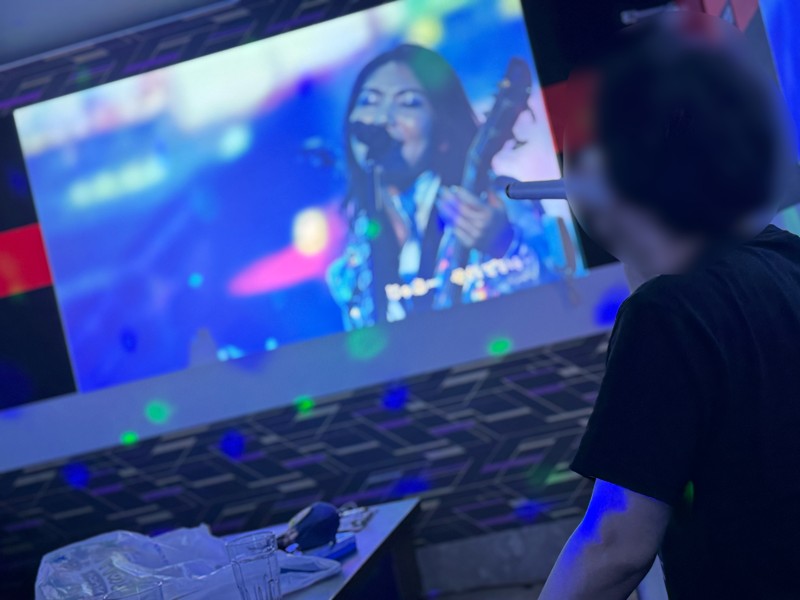 大画面モニター!