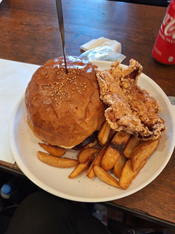 ライド中のランチ☀️🍴