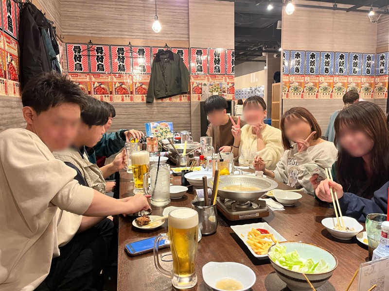 大会後みんなで打ち上げ🍻