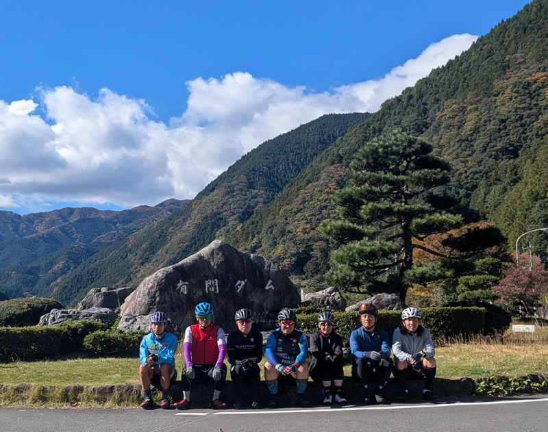 有間ダム【名栗湖】にて