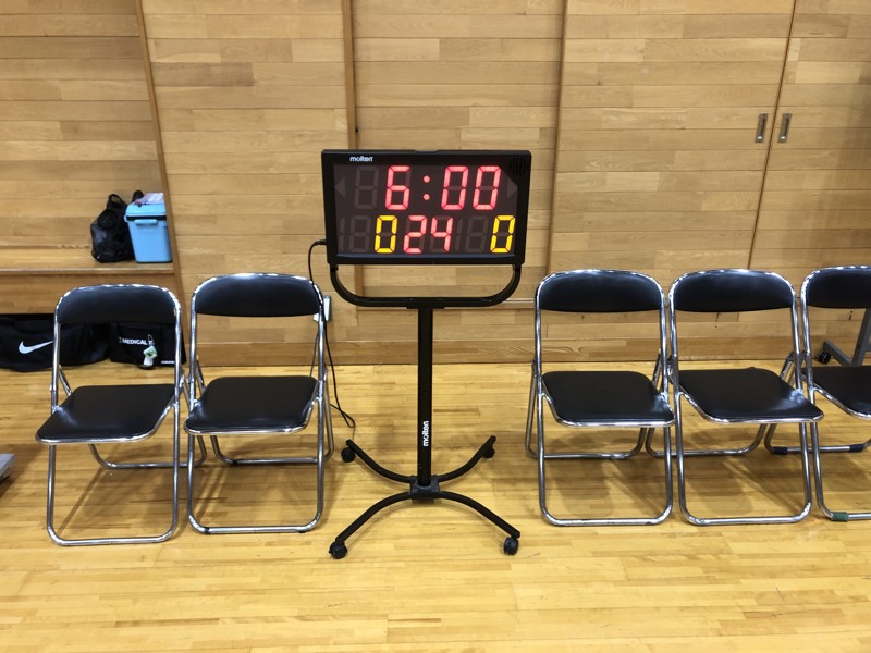 モルテンデジタイマー使用！