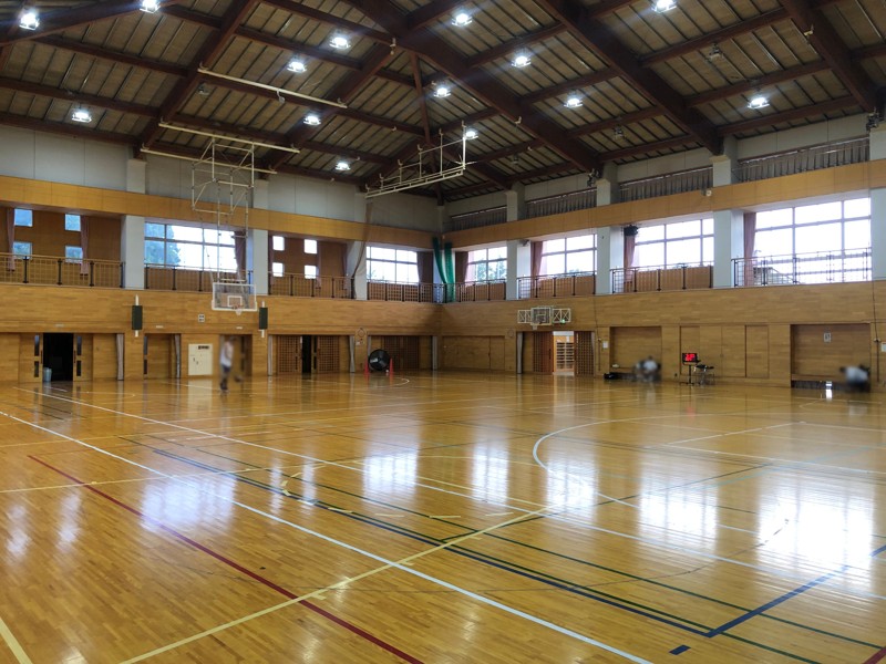 体育館はオールコート使用です！