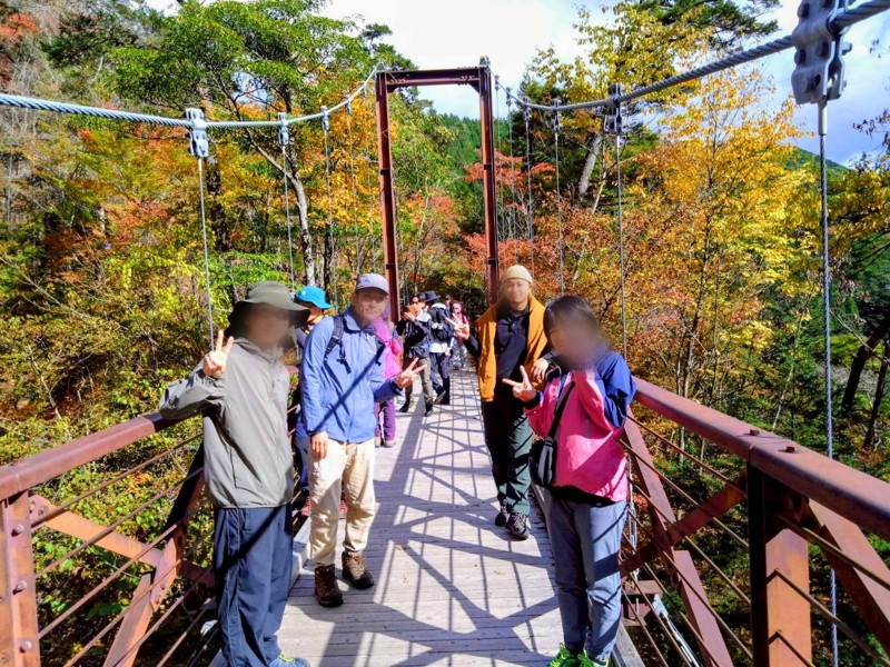 三頭山紅葉ハイク