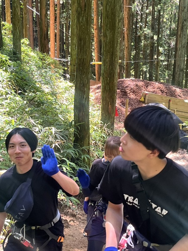 アスレチック行ったりも?!