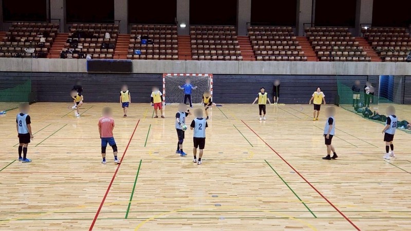 チームとして初の試合③