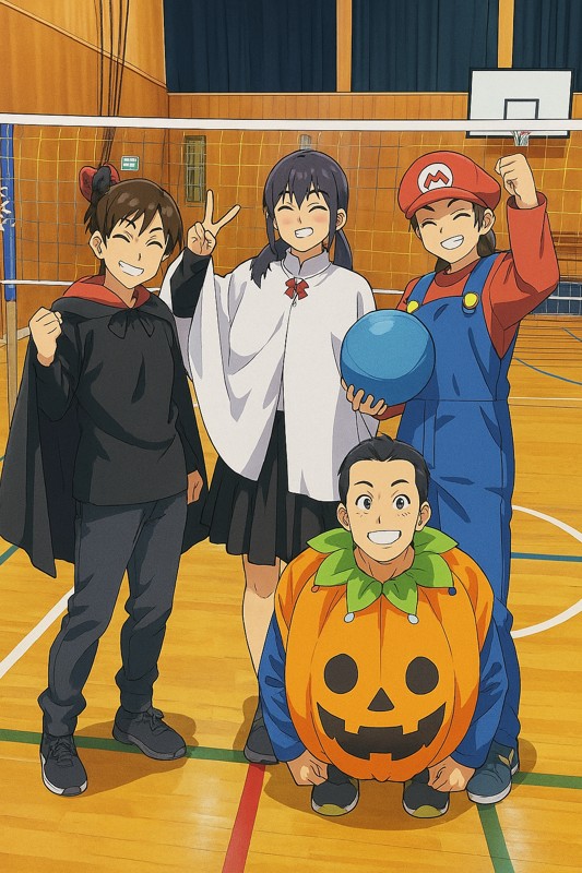 Halloween仮装バレー