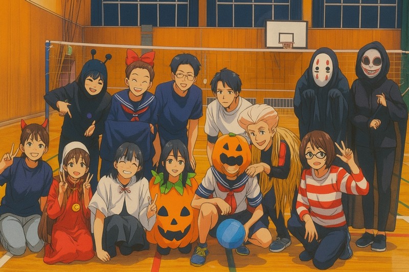 Halloween仮装バレー