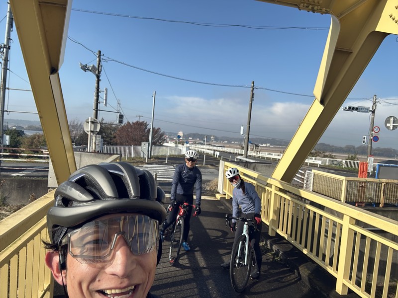 11月26日朝はすごい霧