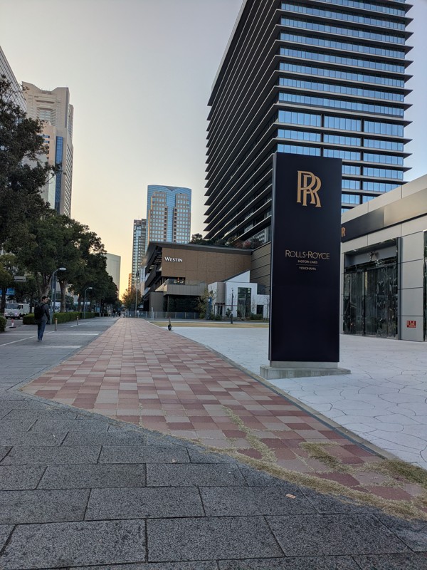 想定コースの途中エリア