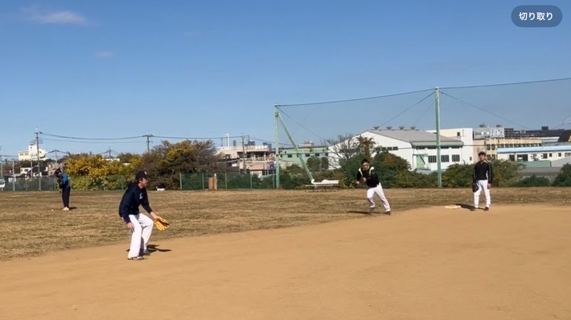守備走塁練習を行いました⚾️
