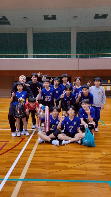 奈良県新人大会で優勝しました