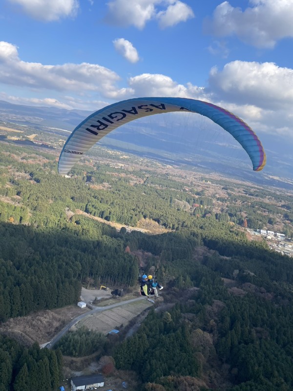 パラグライダー体験