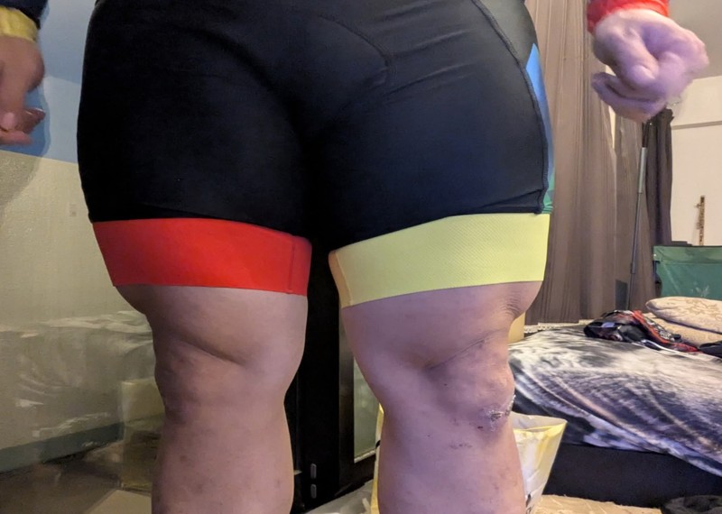 代表者の太もも【スプリンター】