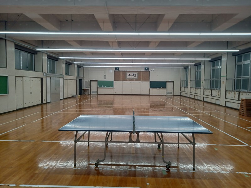 若葉中この日は３人で打ちました