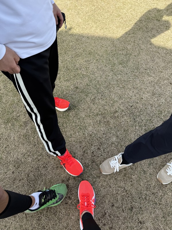 楽しく走ってます