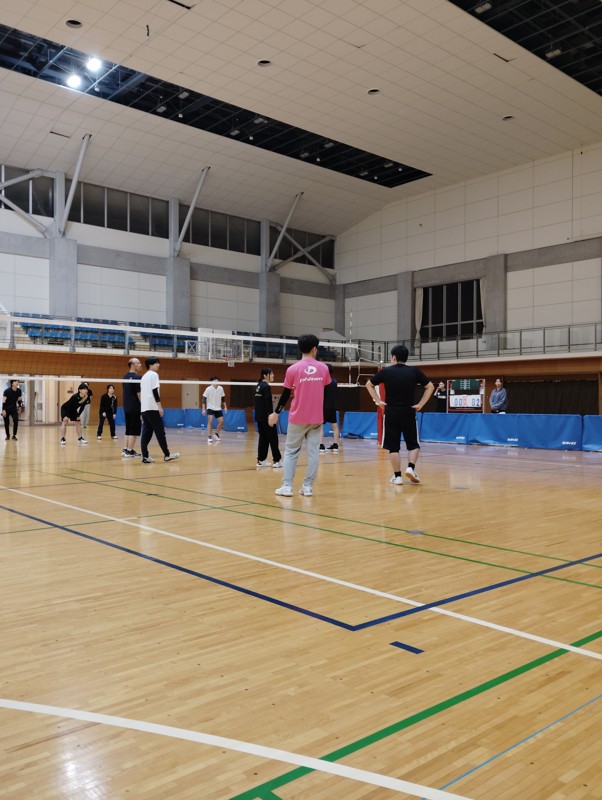 練習試合の雰囲気