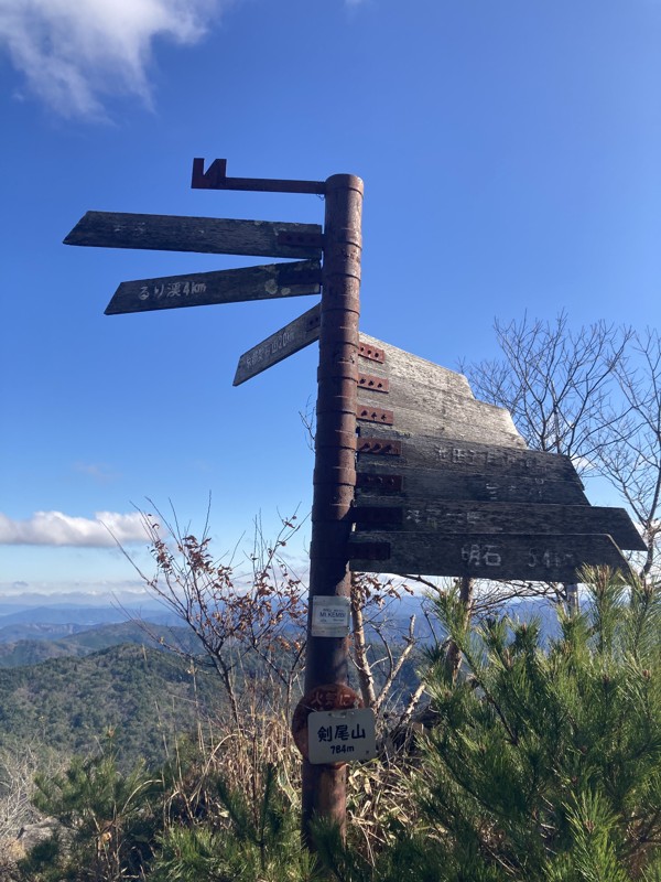 剣尾山　2025.12.20