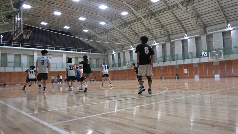 MIX練習試合です（白）