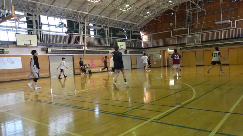 普段の練習風景です