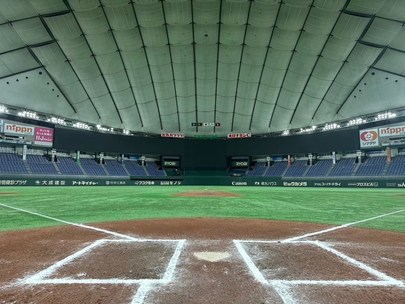 東京ドームでも試合しました！