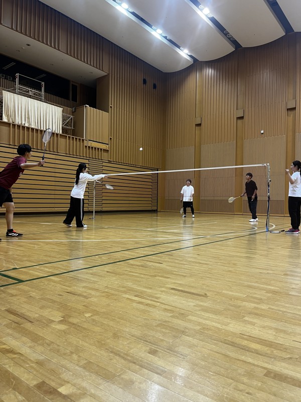 男女ミックスのダブルスも!