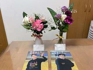 お花をいただきました💐