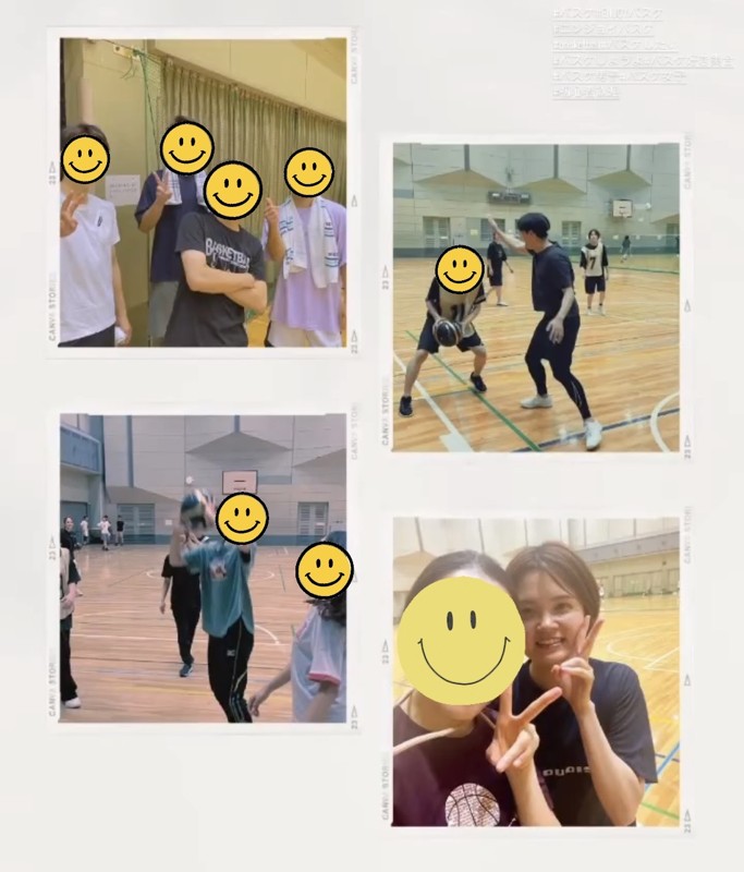 エンジョイレベルのバスケです！