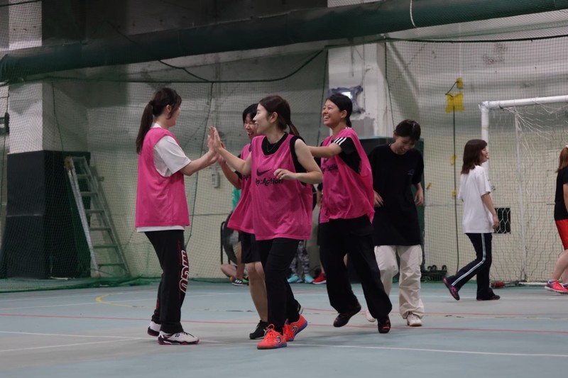 女子もナイスプレー⚽️✨