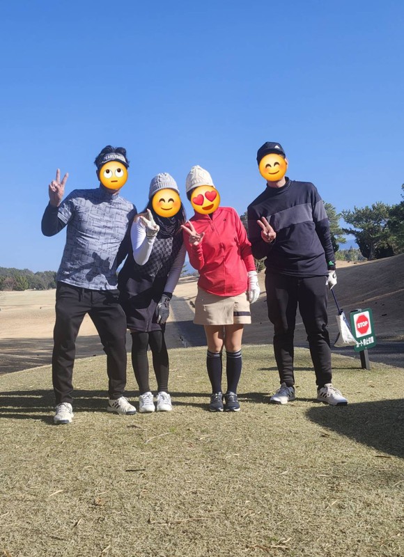 1/17 堺CCで2ペアゴルフ