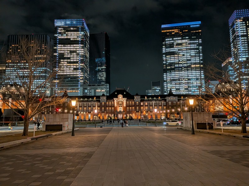 真冬の東京は澄んでいる