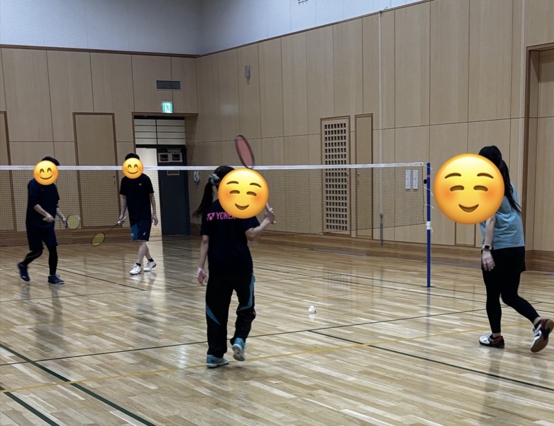 バドミントン🏸の風景
