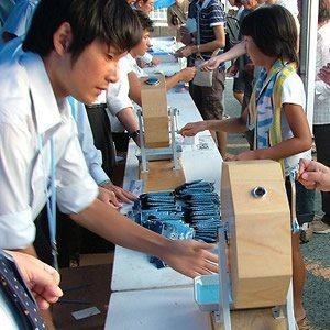 Jリーグのイベントにて