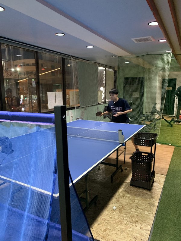 国際規格サイズの卓球台