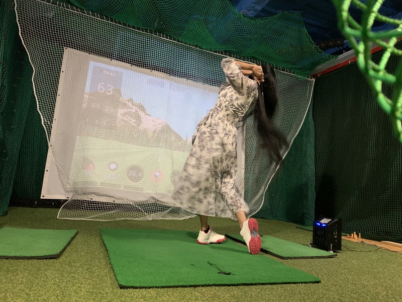 練習場モードで集中練習