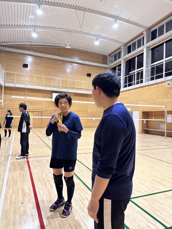 監督も選手と共に勉強中です。