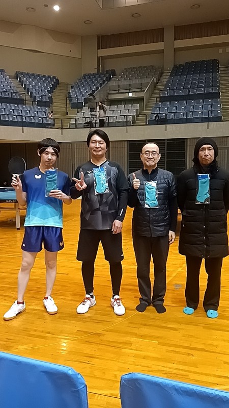 新体連団体戦２位