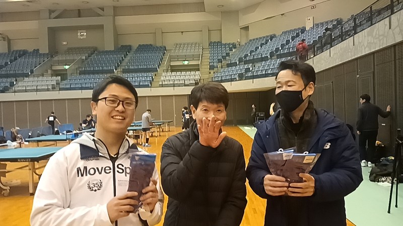 新体連団体戦第2位！