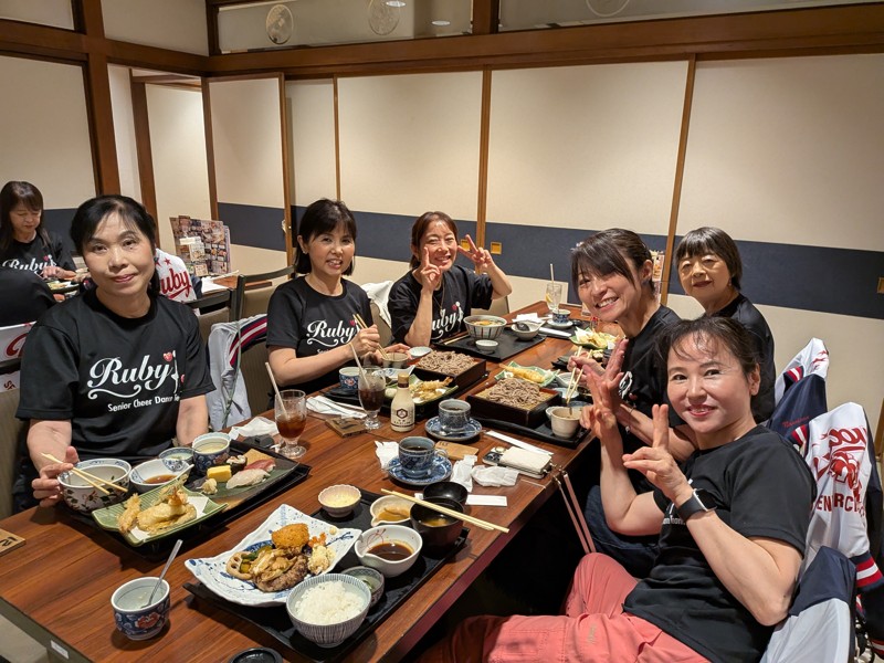 イベント出演した後のご飯は格別