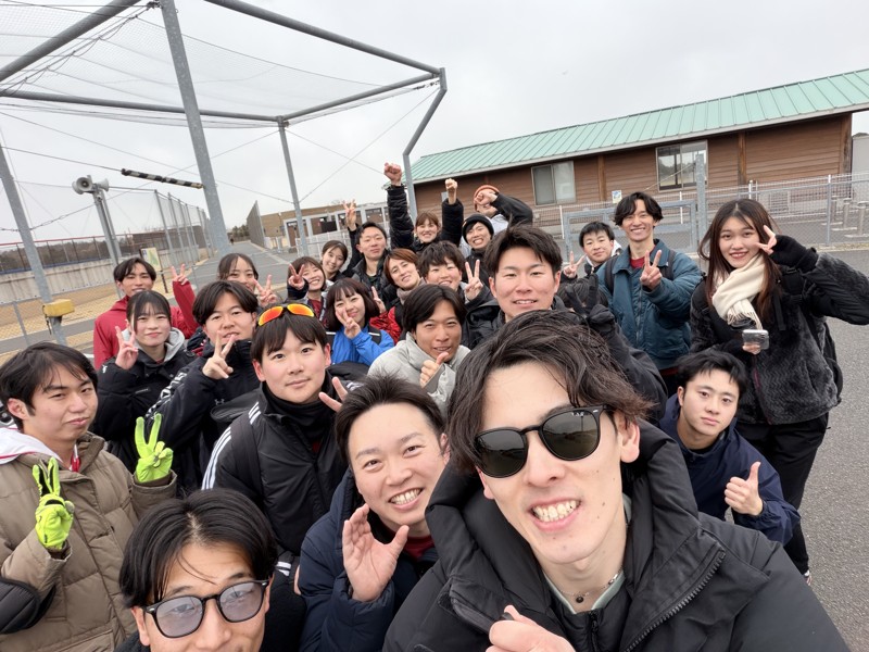 設立2年目の冬季強化合宿にて！