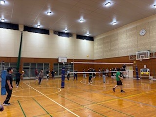 2月15日（日）スパイク練習