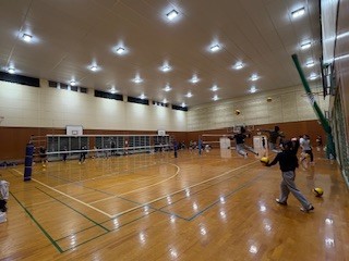 2月15日（日）サーブ練習