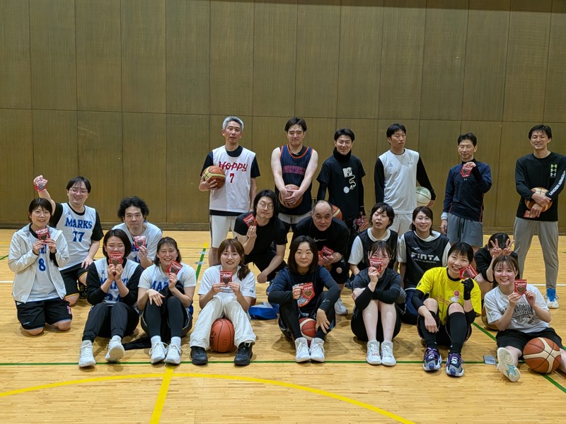 初心者女性でも楽しめるバスケッ