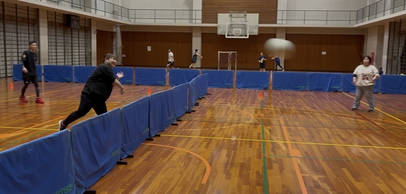 ドッジボール！女性も✊